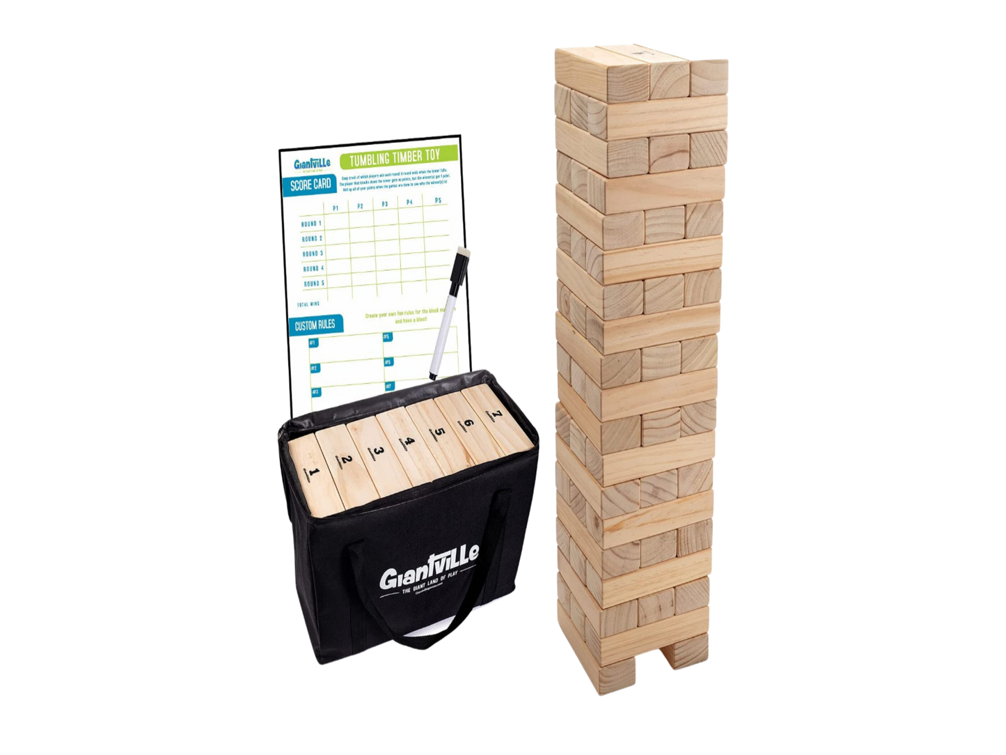 Giant Tumbling Timber (Jenga)