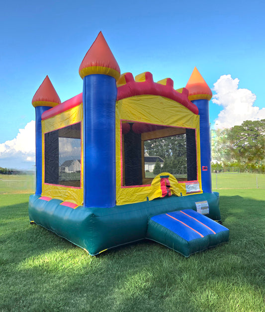 Green Machine Castle Bounce House