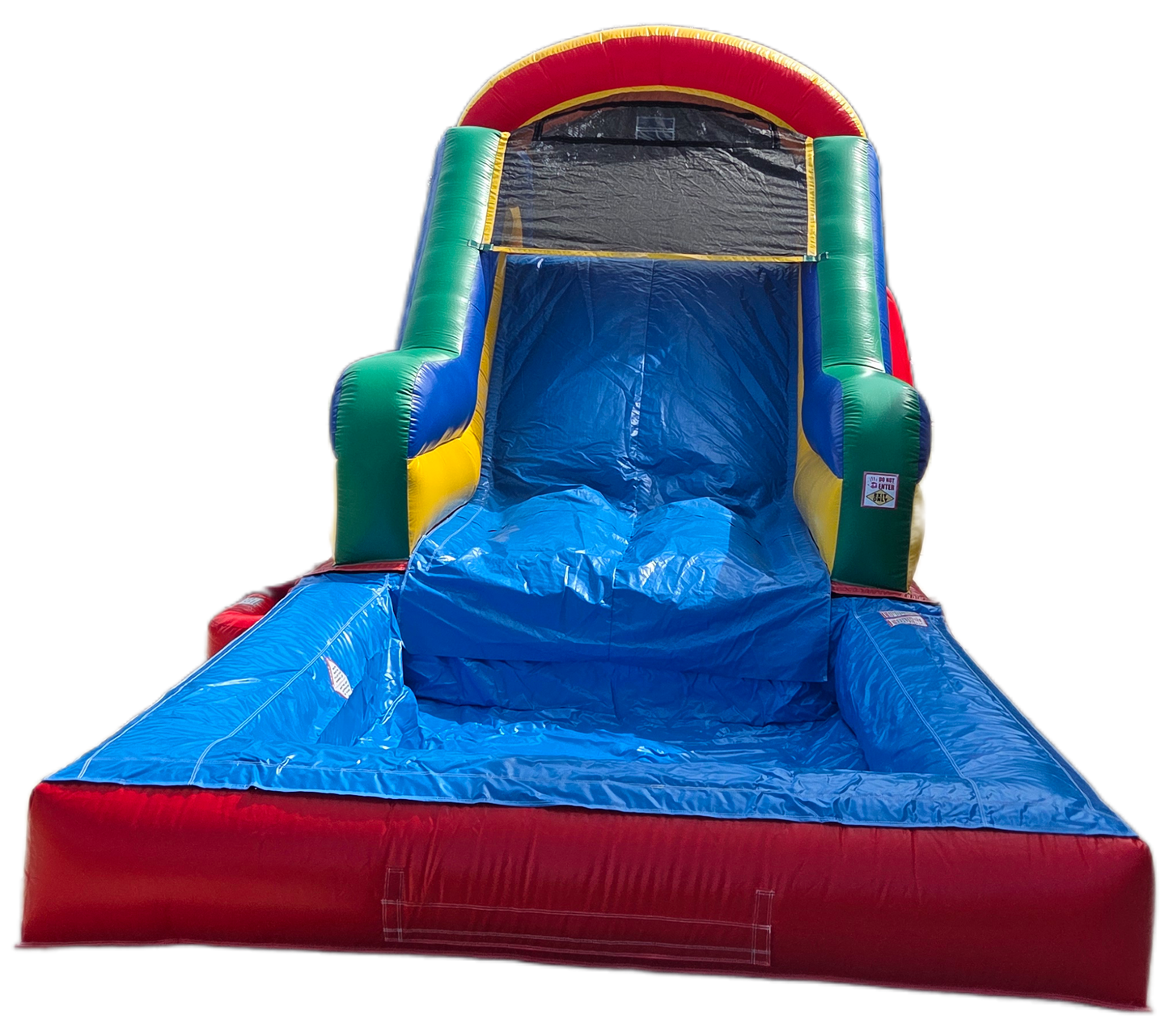 38 ft. Obstacle Course with pool