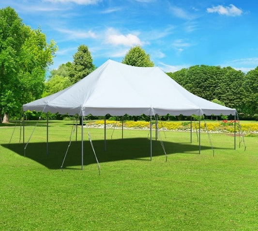 20' x 30' Premium Canopy Pole Party Tent - White