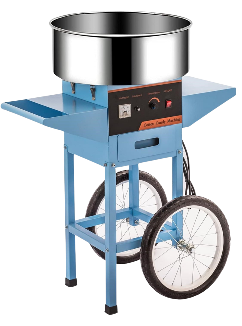 Blue Cotton Candy Machine