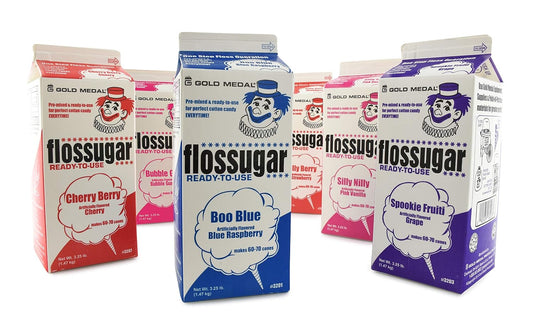 Cotton Candy Floss Sugar (1/2 gallon box) each