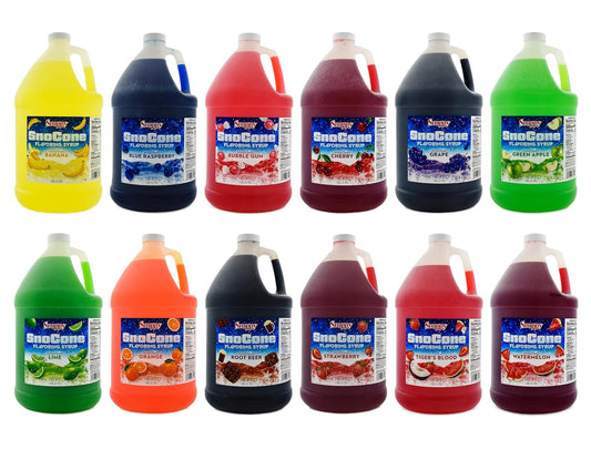 Sno Cone Syrup, 1 Gallon (128 ounces)