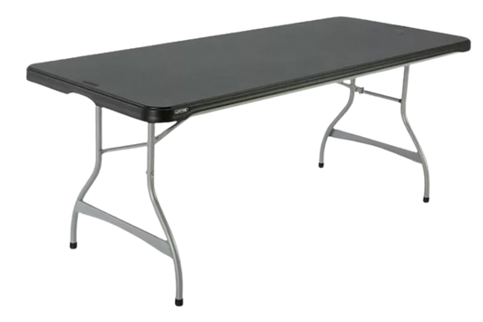 Black Folding Table